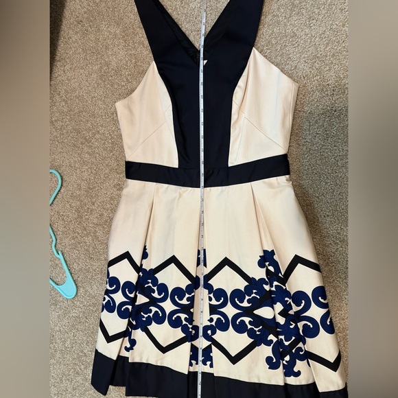 Robert Rodriguez Black and Cream Mini Dress Size 6 - Picture 11 of 13